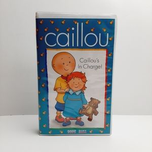 🍒4 for $20🍒 Caillou in Charge - VHS Video Cassette Tape
